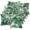 vidaXL Povlak na pol&scaron;t&aacute;ř 12 pcs HEERLEN Vzor listů 50 x 50 cm