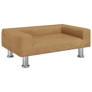 vidaXL Pel&iacute;&scaron;ek pro psy hněd&yacute; 70 x 45 x 26,5 cm samet