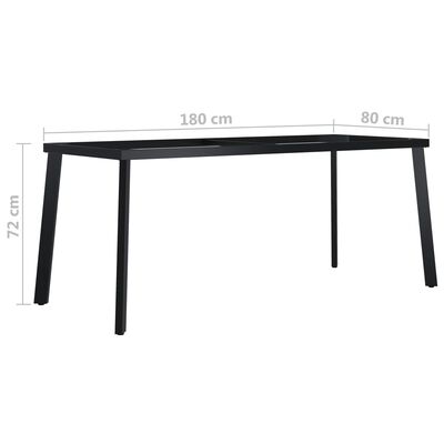 vidaXL Nohy k jídelnímu stolu ve tvaru V 180 x 80 x 72 cm