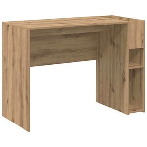 vidaXL Stůl Artisanov&yacute; dub Kompozitn&iacute; dřevo 109 x 50 x 78 cm