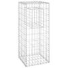 vidaXL Gabionov&yacute; sloupek 40 x 40 x 100 cm železo