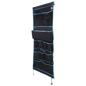 vidaXL Skladovac&iacute; s&aacute;ček s &uacute;loži&scaron;těm Čern&aacute; a modr&aacute; 161 x 58,5 cm oxford