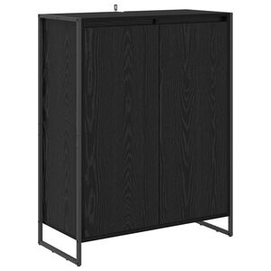 vidaXL Skř&iacute;ň na obuv Čern&yacute; dub 79 x 36 x 100 cm Kompozitn&iacute; dřevo