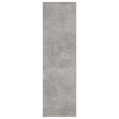 vidaXL Knihovna / dělicí stěna betonově šedá 40x30x103 cm dřevotříska
