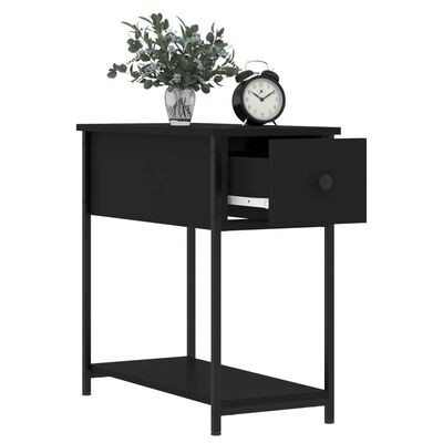 vidaXL Noční stolek černý 30 x 60 x 60 cm kompozitní dřevo