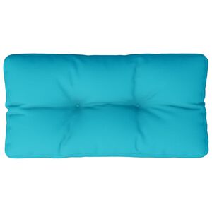 vidaXL Podu&scaron;ka na palety tyrkysov&aacute; 70 x 40 x 12 cm textil