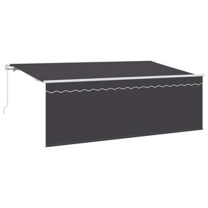 vidaXL Budsorovateln&eacute; zastře&scaron;en&iacute; Antracit 400 x 200 cm