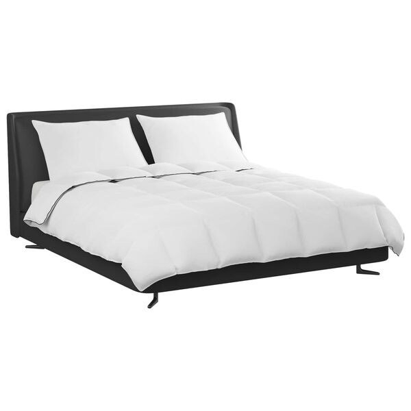 vidaXL Zimn&iacute; přikr&yacute;vka s pol&scaron;t&aacute;řem 3 pcs B&iacute;l&aacute; Peř&iacute;