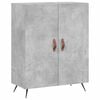 vidaXL Př&iacute;born&iacute;k betonově &scaron;ed&yacute; 69,5 x 34 x 90 cm kompozitn&iacute; dřevo