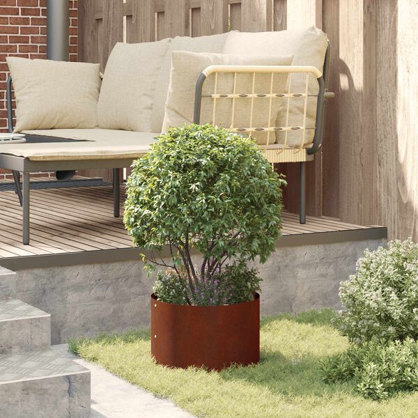 vidaXL Květin&aacute;čov&yacute; kroužek Hněd&aacute; 30 x 30 x 20 cm