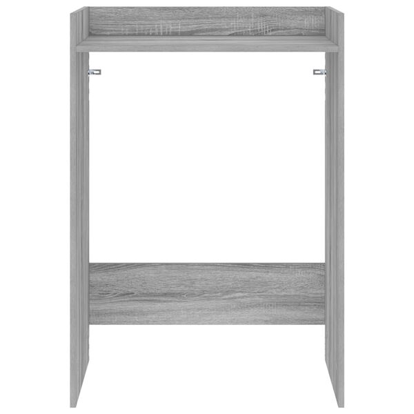 vidaXL Skř&iacute;ň na pračku &Scaron;ed&aacute; Sonoma 67,5 x 48 x 97 cm Kompozitn&iacute; dřevo