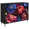 vidaXL Serv&iacute;rovac&iacute; skř&iacute;ň KIEL Čern&yacute; dub 102 x 33 x 76 cm