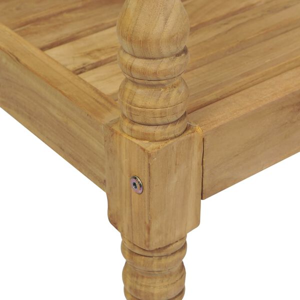 vidaXL Lavice Batavia 150 cm teak
