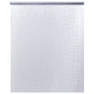 vidaXL Okenn&iacute; f&oacute;lie matn&aacute; hvězdicov&yacute; vzor 45 x 500 cm PVC