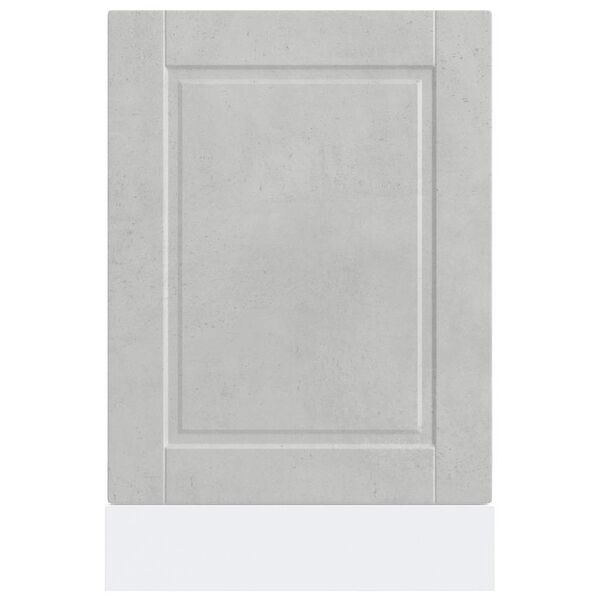 vidaXL Panel na myčku "Porto" betonově šedá 45x1,5x67 cm kompozit