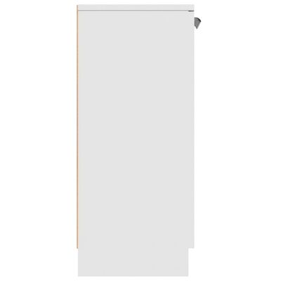vidaXL Příborník bílý 60 x 30 x 70 cm kompozitní dřevo