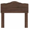vidaXL Čelo postele Hněd&yacute; dub 80 cm Kompozitn&iacute; dřevo