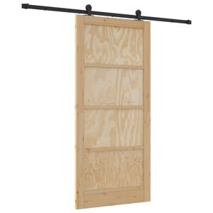 vidaXL Posuvn&eacute; dveře ORKDAL 93 x 202 cm Kompozitn&iacute; dřevo