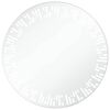 vidaXL Koupelnov&eacute; zrcadlo s LED osvětlen&iacute;m 70 cm