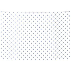 vidaXL Vánoční světlená síť modrá 3 x 2 m 204 LED vnitřní i venkovní