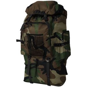 vidaXL Batoh v army stylu XXL 100 l mask&aacute;čov&yacute;