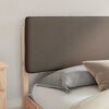 vidaXL R&aacute;m postele s čalouněn&yacute;m čelem s čelo Taupe 200 x 200 cm