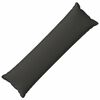 vidaXL Povlak na pol&scaron;t&aacute;ř HOUTEN Tmavě &scaron;ed&aacute; 40 x 145 cm Fale&scaron;n&yacute; len