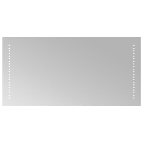 vidaXL Koupelnov&eacute; zrcadlo s LED osvětlen&iacute;m 80 x 40 cm