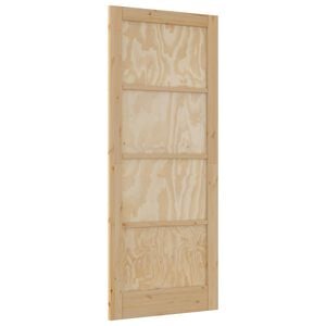 vidaXL Vnitřn&iacute; dveře 86 x 211 cm Překližka Př&iacute;rodn&iacute;