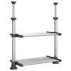 vidaXL Kuchyňsk&yacute; reg&aacute;l 50 x 25 x (50&ndash;70) cm hlin&iacute;k