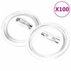 vidaXL Placky se &scaron;pendl&iacute;ky 100 setů akryl 44 mm