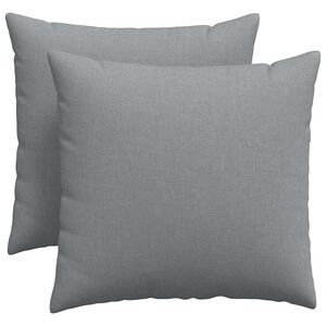 vidaXL Pohovkov&eacute; pol&scaron;t&aacute;ře 2 pcs Světle &scaron;ed&aacute; 50 x 50 cm textil