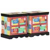 vidaXL Nočn&iacute; skř&iacute;ňka se z&aacute;suvkou 2 pcs V&iacute;cebarevn&yacute; 40 x 35 x 45 cm