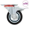 vidaXL 8 ks otočn&aacute; kolečka 75 mm