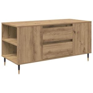 vidaXL Konferenčn&iacute; stolek Artisanov&yacute; dub 102 x 44,5 x 50 cm