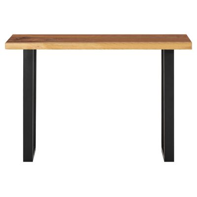 vidaXL Konzolový stolek z masivního dřeva suar 110 x 35 x 75 cm