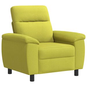 vidaXL Pohovka Světl&aacute; zelen&aacute; 95 x 90 x 95 cm Textil