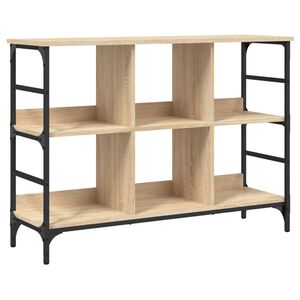 vidaXL Př&iacute;born&iacute;k dub sonoma 102 x 32 x 73,5 cm, konstrukčn&iacute; dřevo