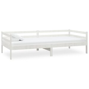 vidaXL V&aacute;lenda b&iacute;l&aacute; masivn&iacute; borovice 90 x 200 cm