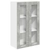 vidaXL Z&aacute;věsn&aacute; skř&iacute;ňka Betonově &scaron;ed&aacute; 60 x 31 x 100 cm Kompozitn&iacute; dřevo