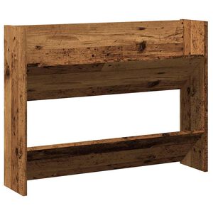 vidaXL N&aacute;stěnn&yacute; botn&iacute;k old wood 80 x 18 x 60 cm kompozitn&iacute; dřevo