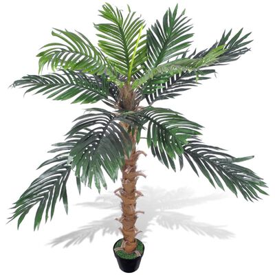 Umělá kokosová palma v květináči 140 cm