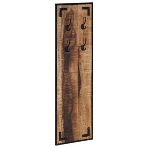 vidaXL Vě&scaron;&aacute;k na kab&aacute;ty 35x8x110 cm masivn&iacute; hrub&eacute; mangovn&iacute;kov&eacute; dřevo