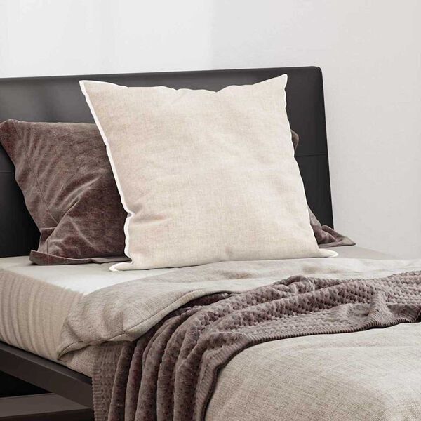 vidaXL Pol&scaron;t&aacute;ř s pol&scaron;t&aacute;řem B&iacute;l&aacute; 80 x 80 cm Bavlna