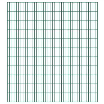 vidaXL 2D zahradní plotové dílce 2,008 x 2,23 m 38 m (celková délka)
