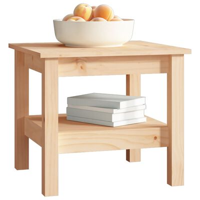 vidaXL Konferenční stolek 45 x 45 x 40 cm masivní borové dřevo