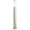 vidaXL Sloupkov&eacute; sv&iacute;tidlo 80 cm nerezov&aacute; ocel IP44