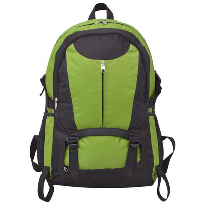 vidaXL Outdoorový batoh 40 l černý a zelený