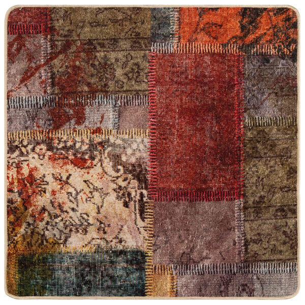 vidaXL Běhoun MARSA V&iacute;cebarevn&yacute; 100 x 100 cm Polyester a PVC