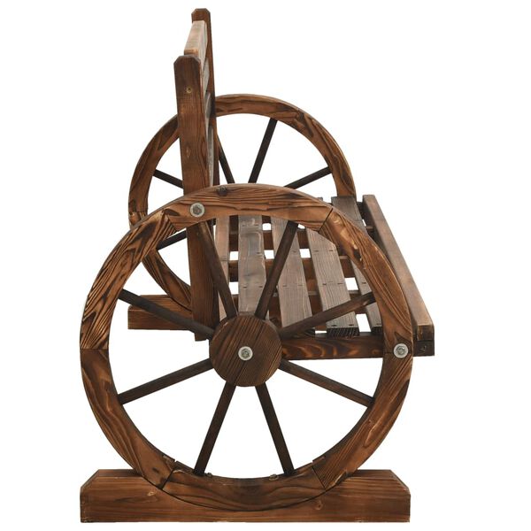 vidaXL Zahradní lavice 142 cm masivní jedlové dřevo